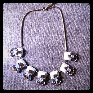 Lovely Grey and Brown Necklace